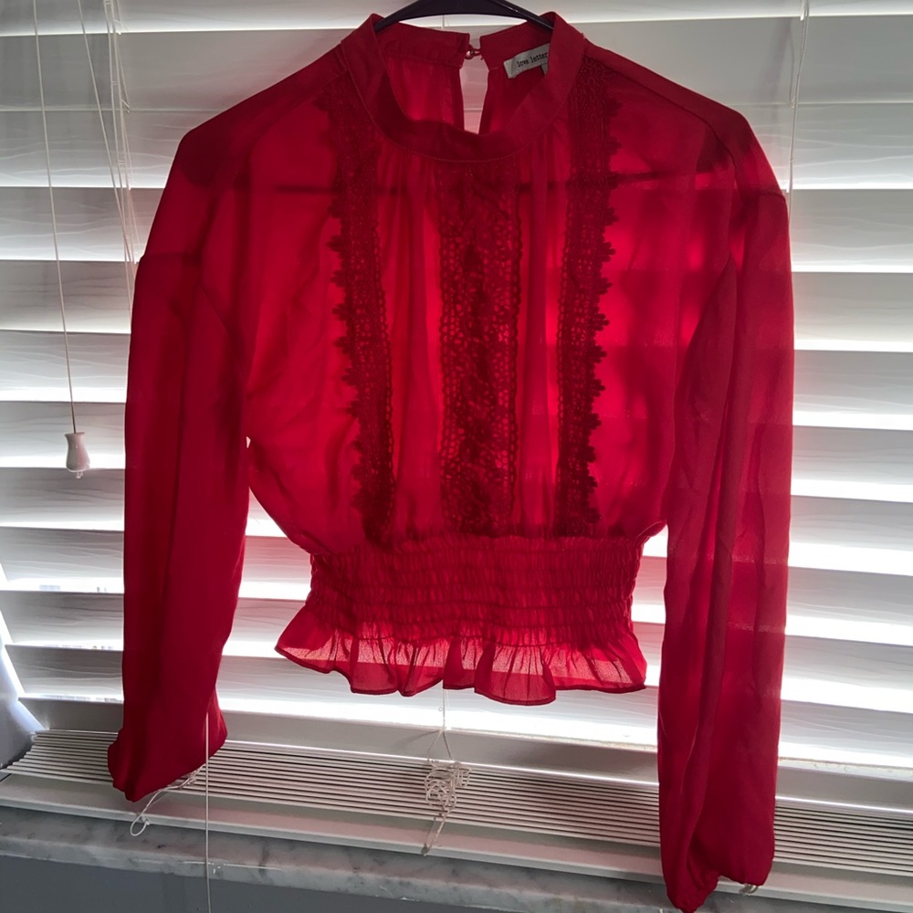 Long Sleeve Crop Top